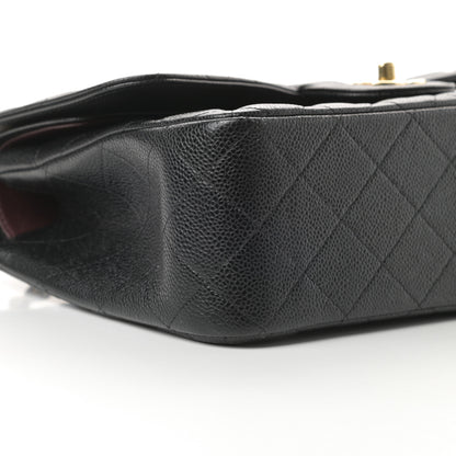 Chanel Caviar Quilted Jumbo Double Flap Black 9 of 11