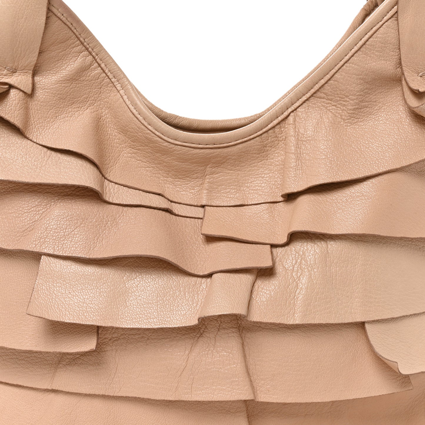 Chevre Ruffle Saint Tropez Beige