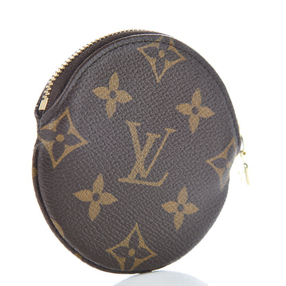 Louis Vuitton Monogram 2017 Christmas Animation Round Coin Purse 3 of 7