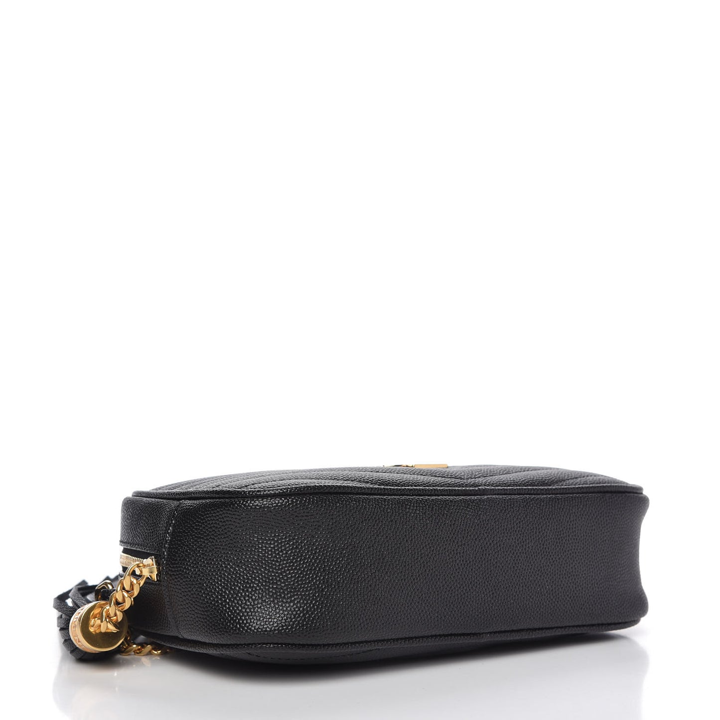 Grain De Poudre Matelasse Monogram Mini Lou Camera Bag Black