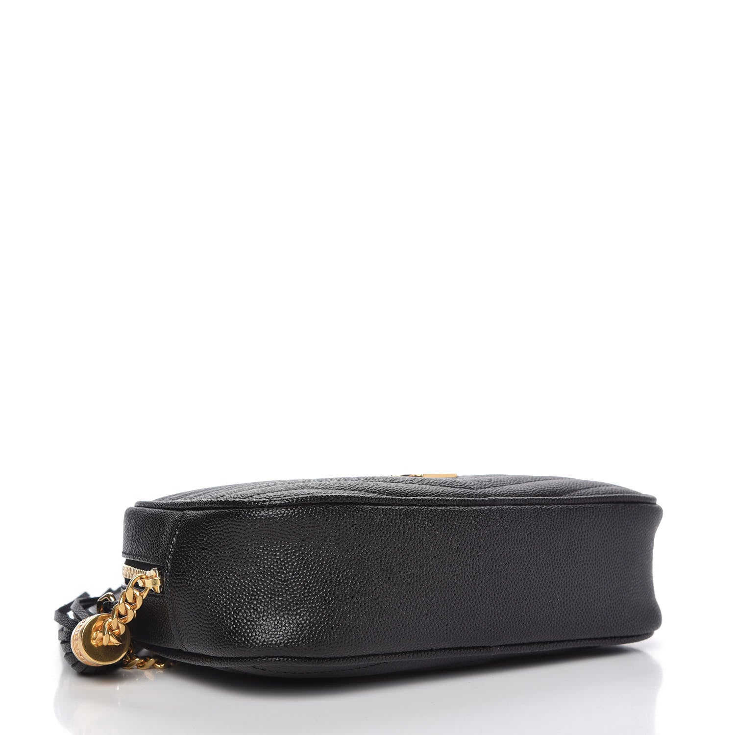 Saint Laurent Grain De Poudre Matelasse Monogram Mini Lou Camera Bag Black 4 of 10