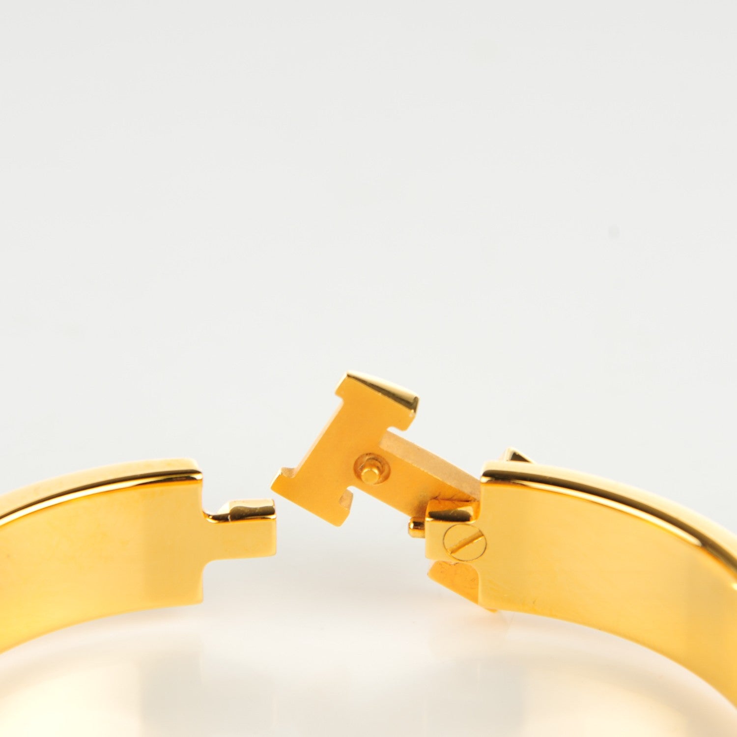 Hermes Enamel Narrow Clic Clac H Bracelet PM Black 4 of 6