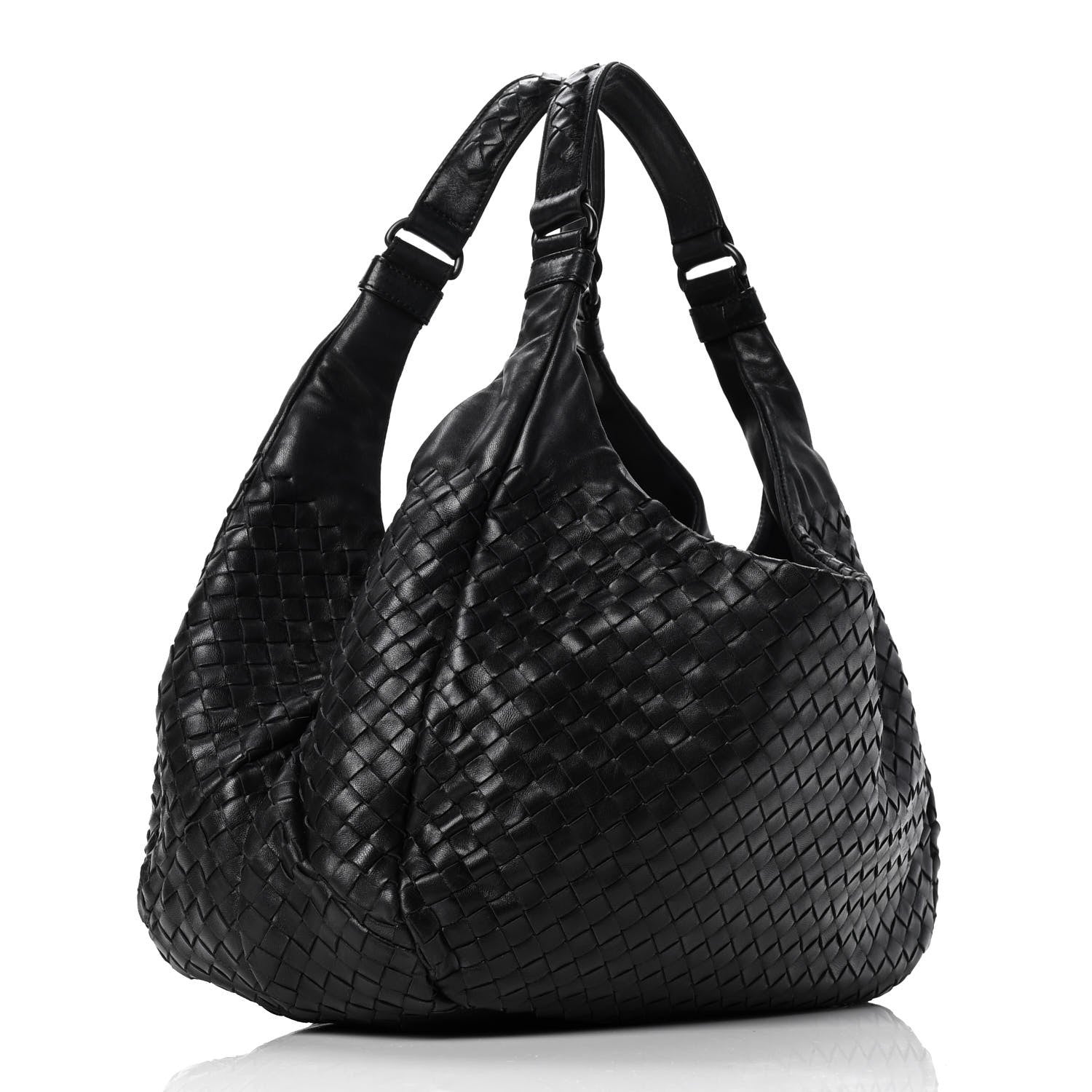 Bottega Veneta Nappa Intrecciato Medium Campana Black 2 of 5