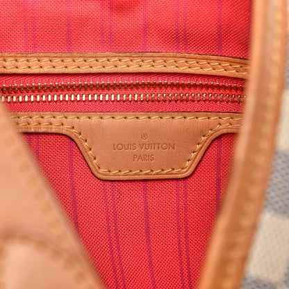 Louis Vuitton Damier Azur Delightful MM Pink 6 of 18