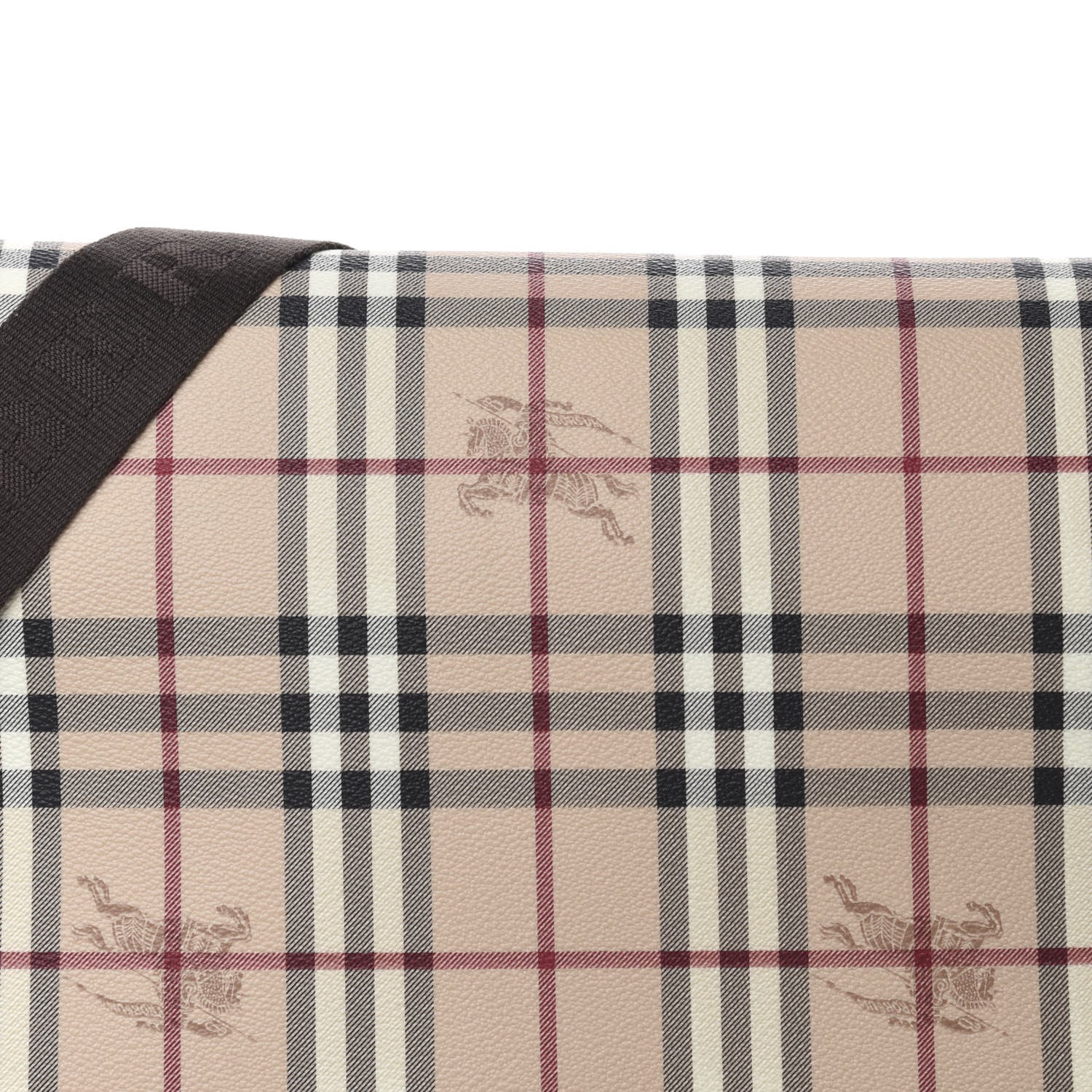 Burberry Haymarket Check Diaper Messenger Bag 11 of 11