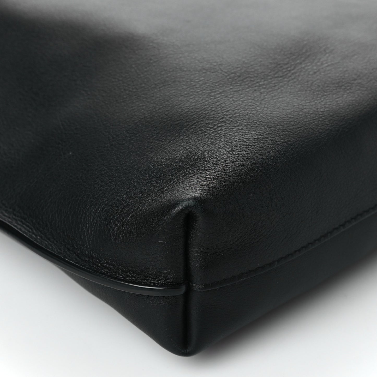 Calfskin Small Suzanne Hobo Black