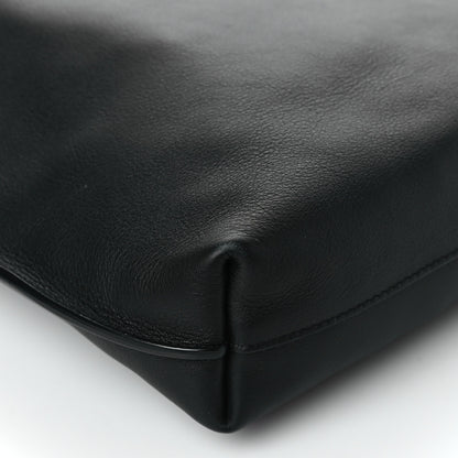 Saint Laurent Calfskin Small Suzanne Hobo Black 9 of 10