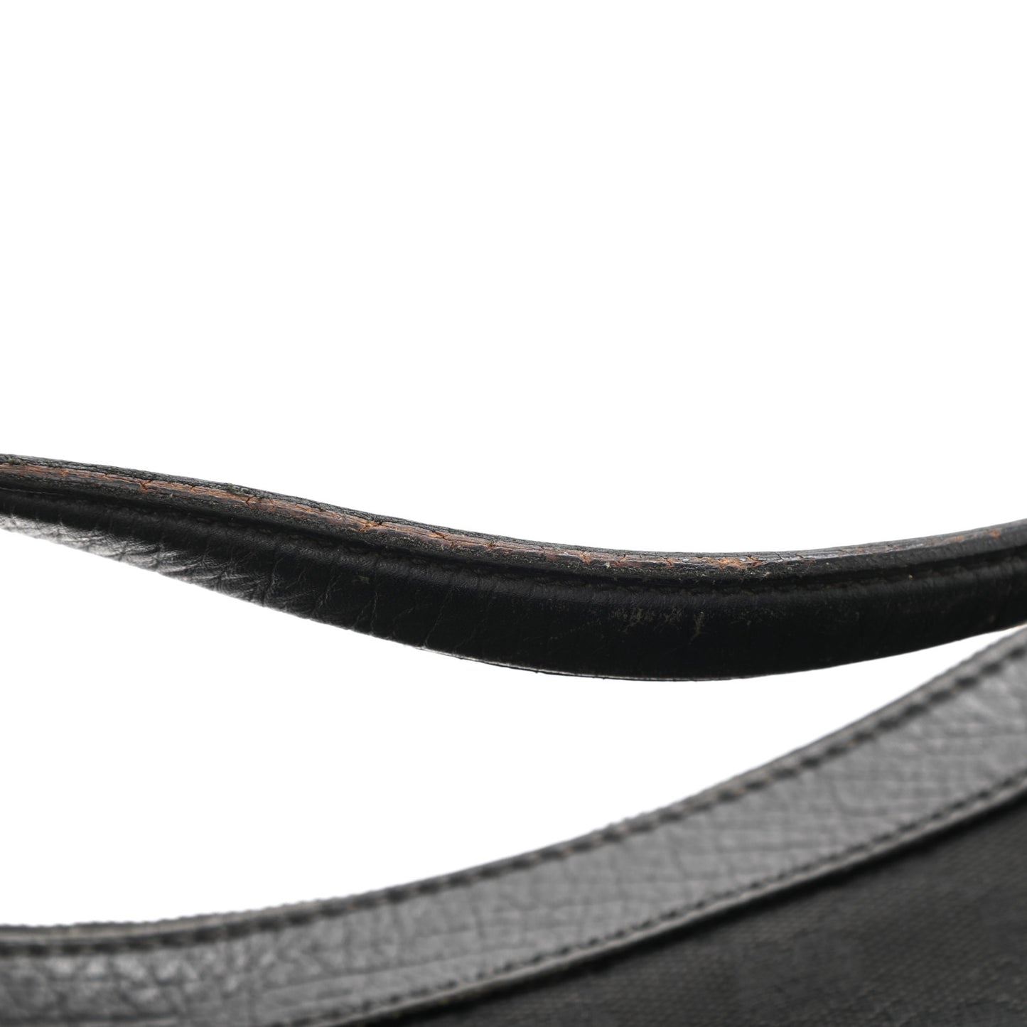 Monogram Horsebit Hobo Black