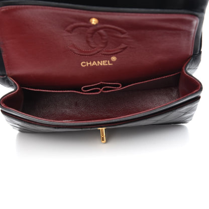 Chanel Lambskin Quilted Small Double Flap Black 5 of 11