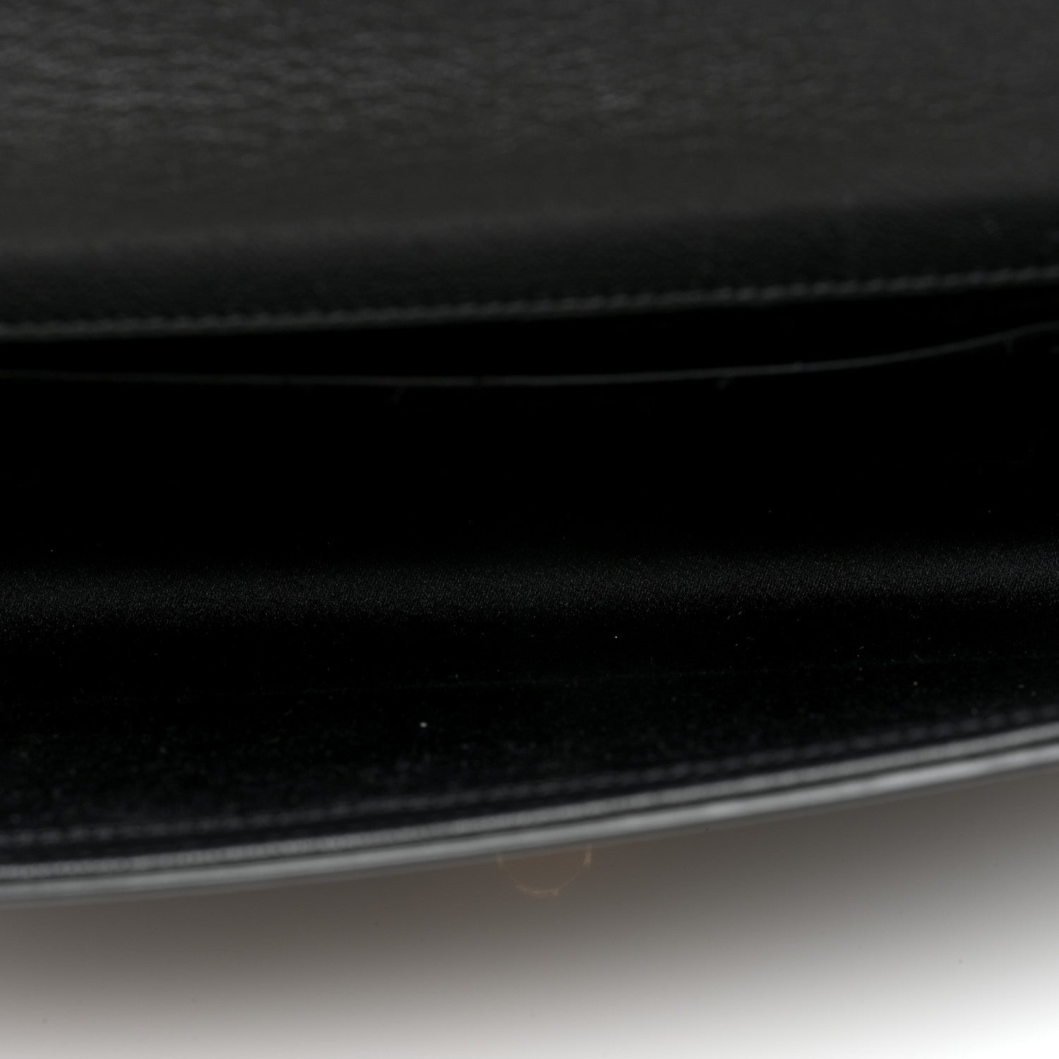 Saint Laurent Calfskin Monogram Large Belle De Jour Clutch Black 5 of 6