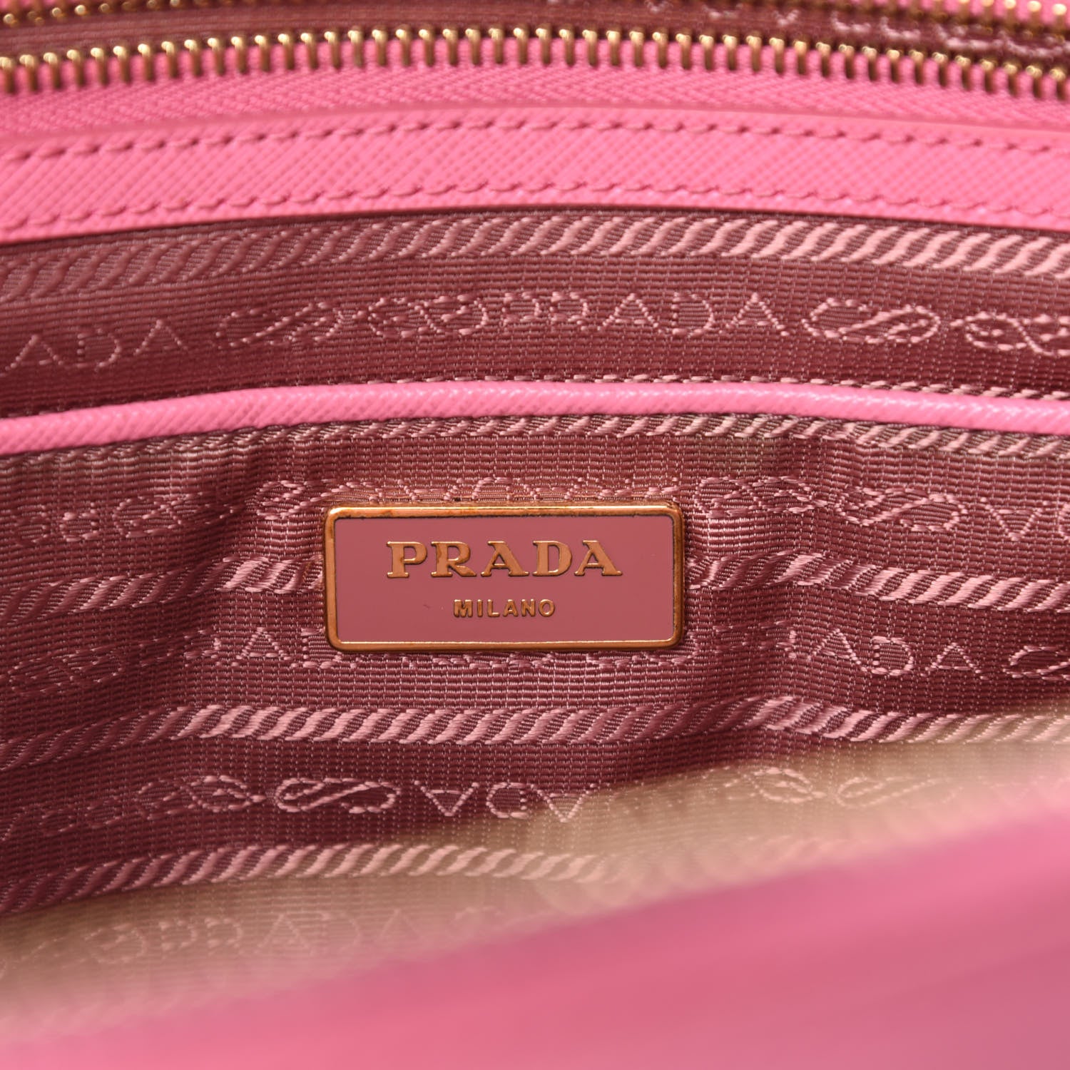 Prada Saffiano Medium Galleria Double Zip Tote Geranio 8 of 13