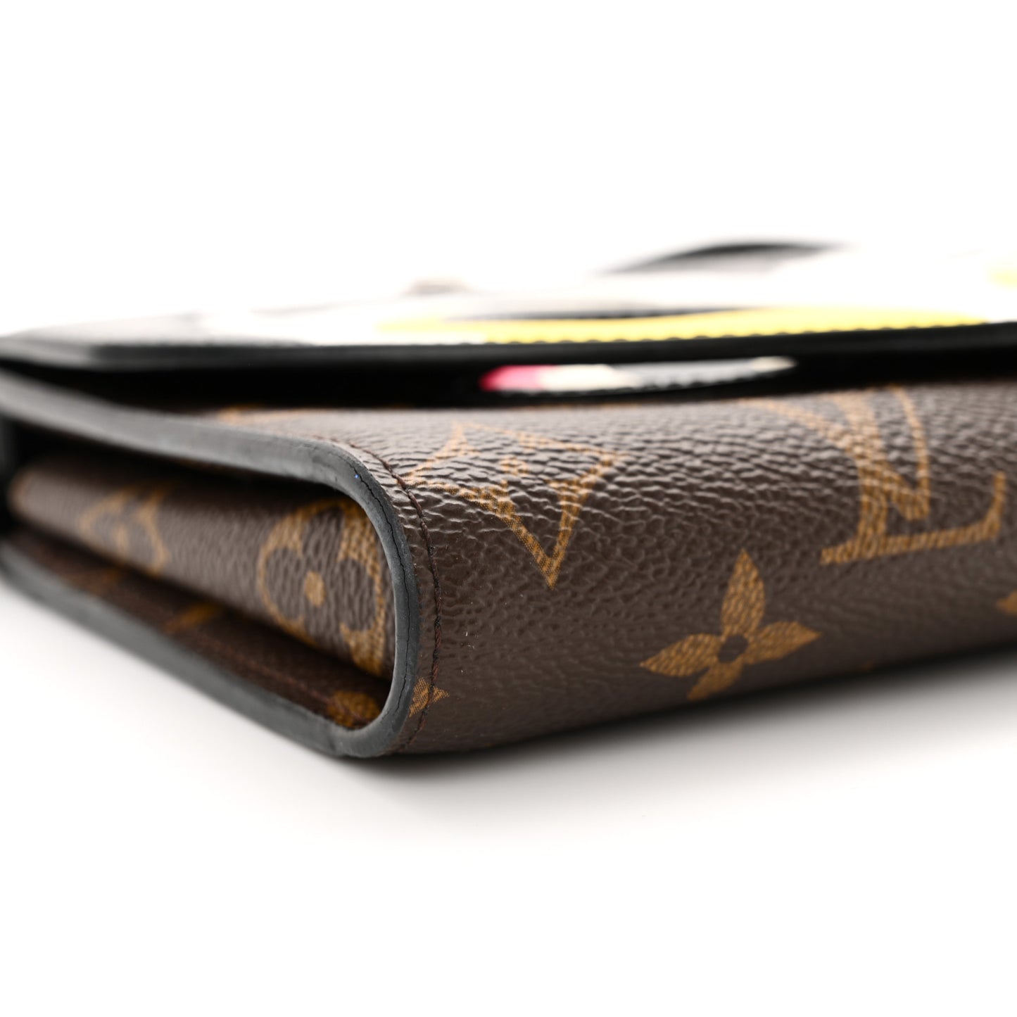 Monogram Kabuki Chain Wallet Black