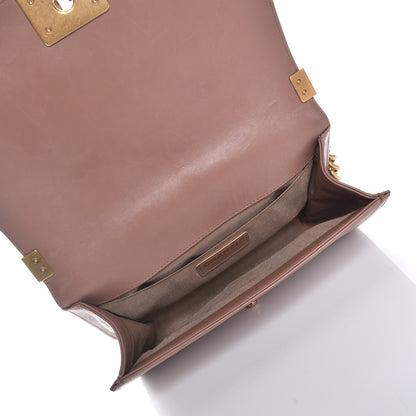 Chanel Calfskin Quilted Medium Boy Flap Camel 4 of 14