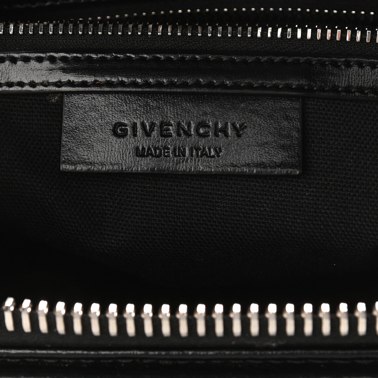 Givenchy Shiny Lord Calfskin Medium Antigona Black 6 of 10