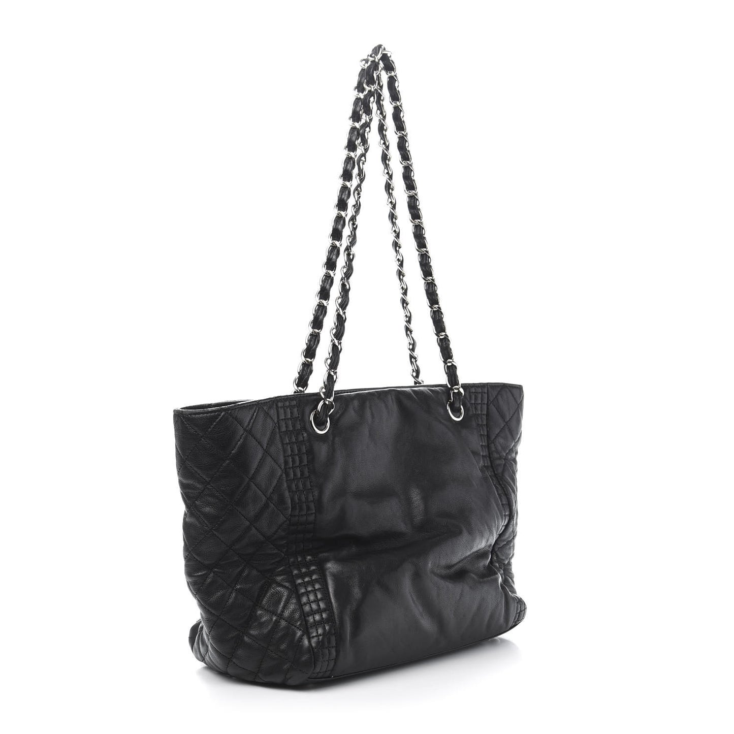 Calfskin Coco Bengal Tote Black