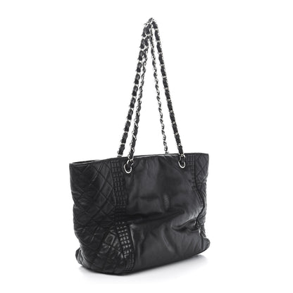 Chanel Calfskin Coco Bengal Tote Black 3 of 13