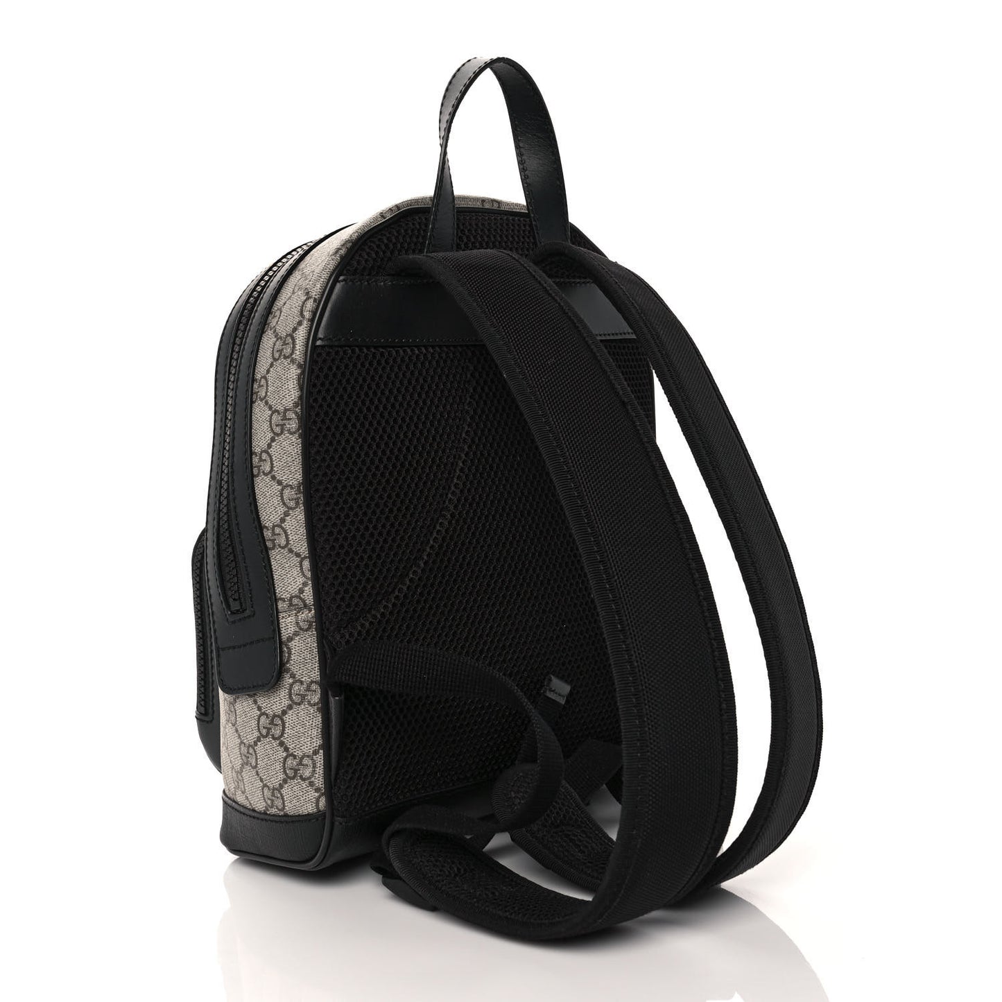 GG Supreme Monogram Small Eden Day Backpack Black