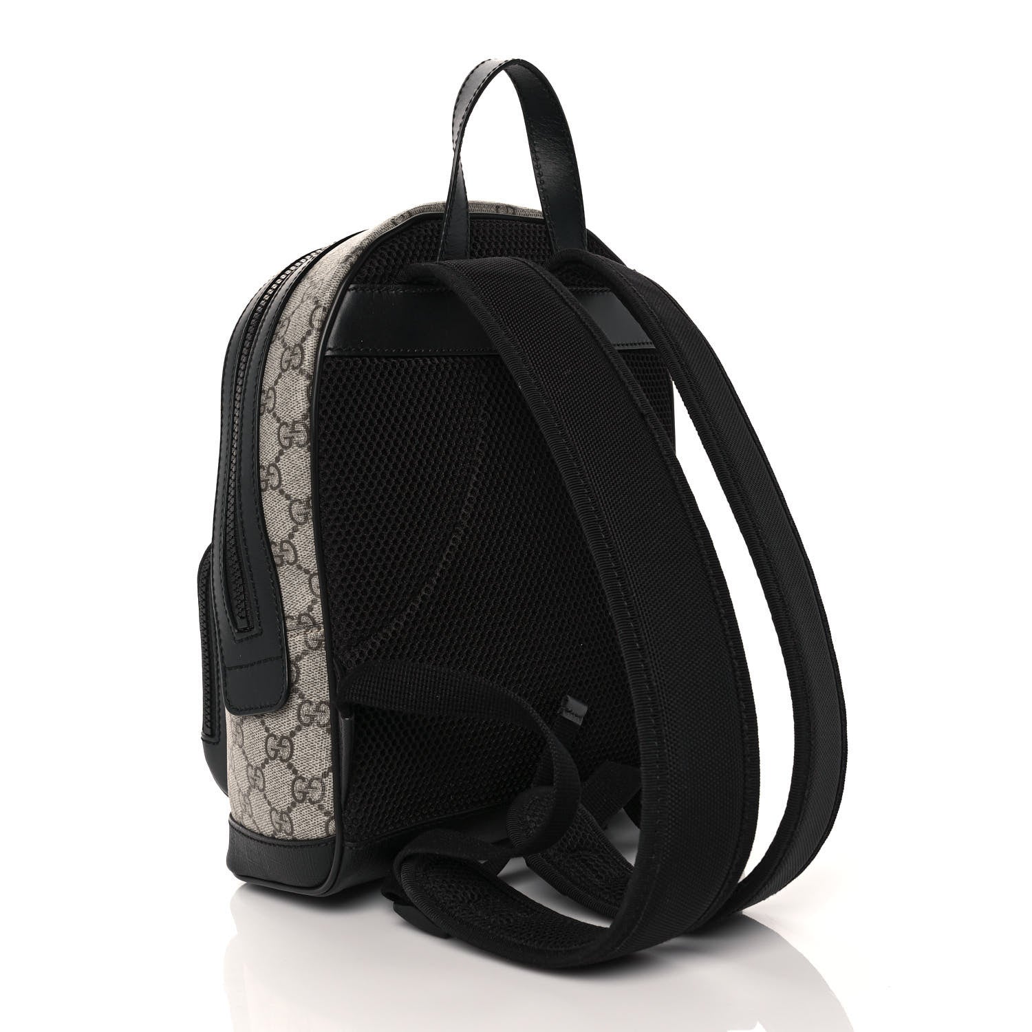 Gucci GG Supreme Monogram Small Eden Day Backpack Black 3 of 9