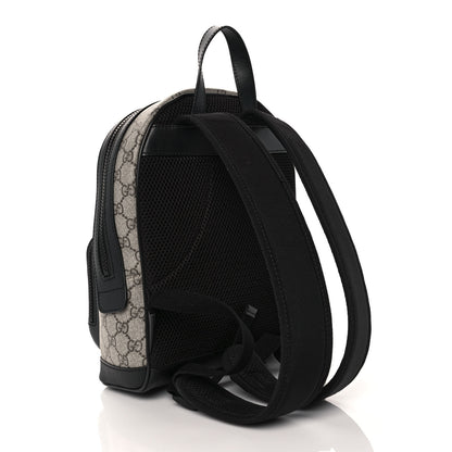 Gucci GG Supreme Monogram Small Eden Day Backpack Black 3 of 9