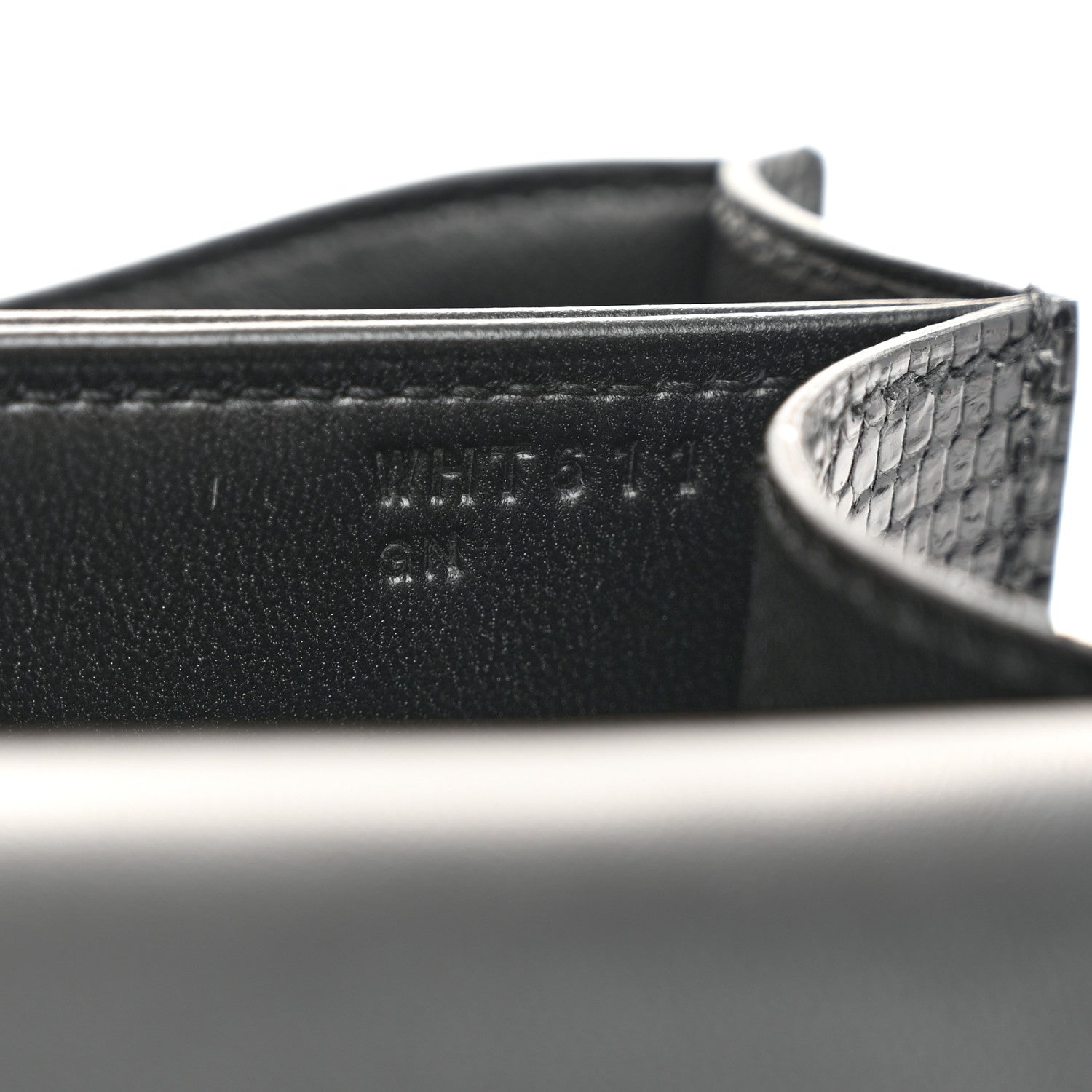 Hermes Lizard Constance 18 Black 13 of 25