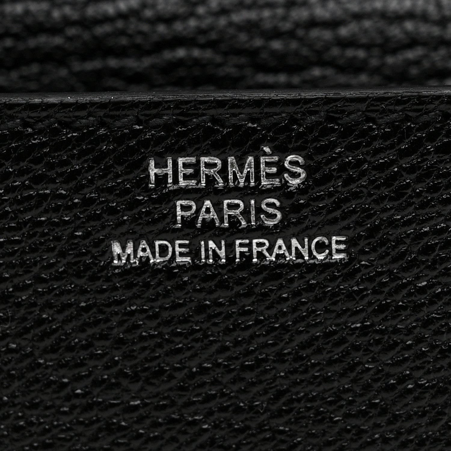Hermes Chevre Mysore Roulis Slim Wallet Black 7 of 8