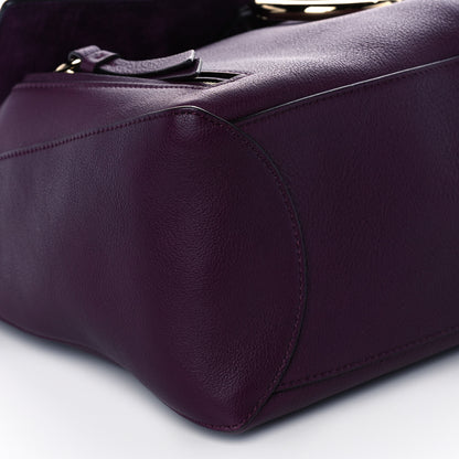 Chloe Calfskin Medium Faye Day Shoulder Bag Intense Violine 9 of 10