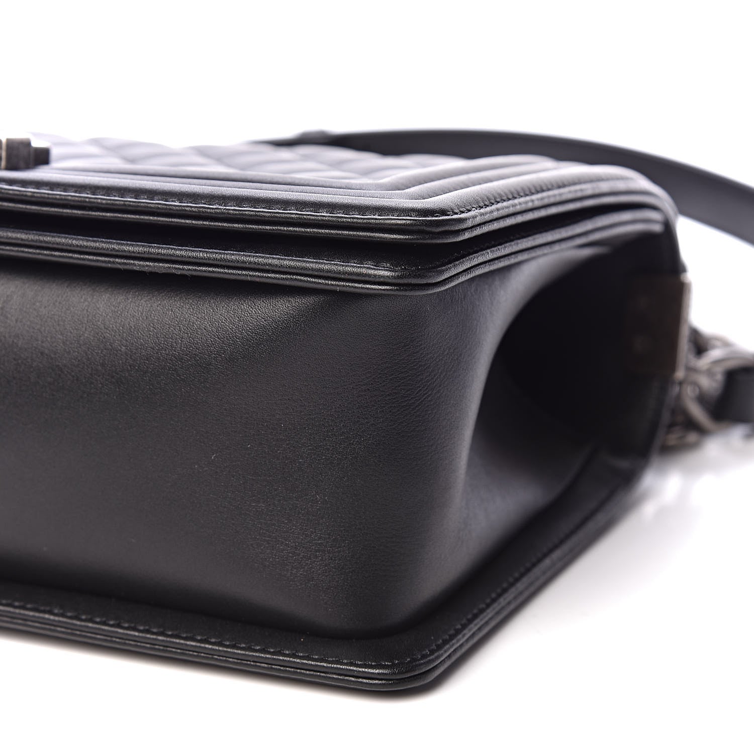 Chanel Calfskin Quilted Medium Boy Flap Black 6 of 11