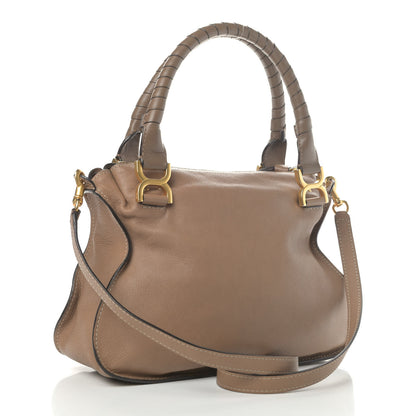Chloe Calfskin Medium Marcie Satchel Nut 2 of 6