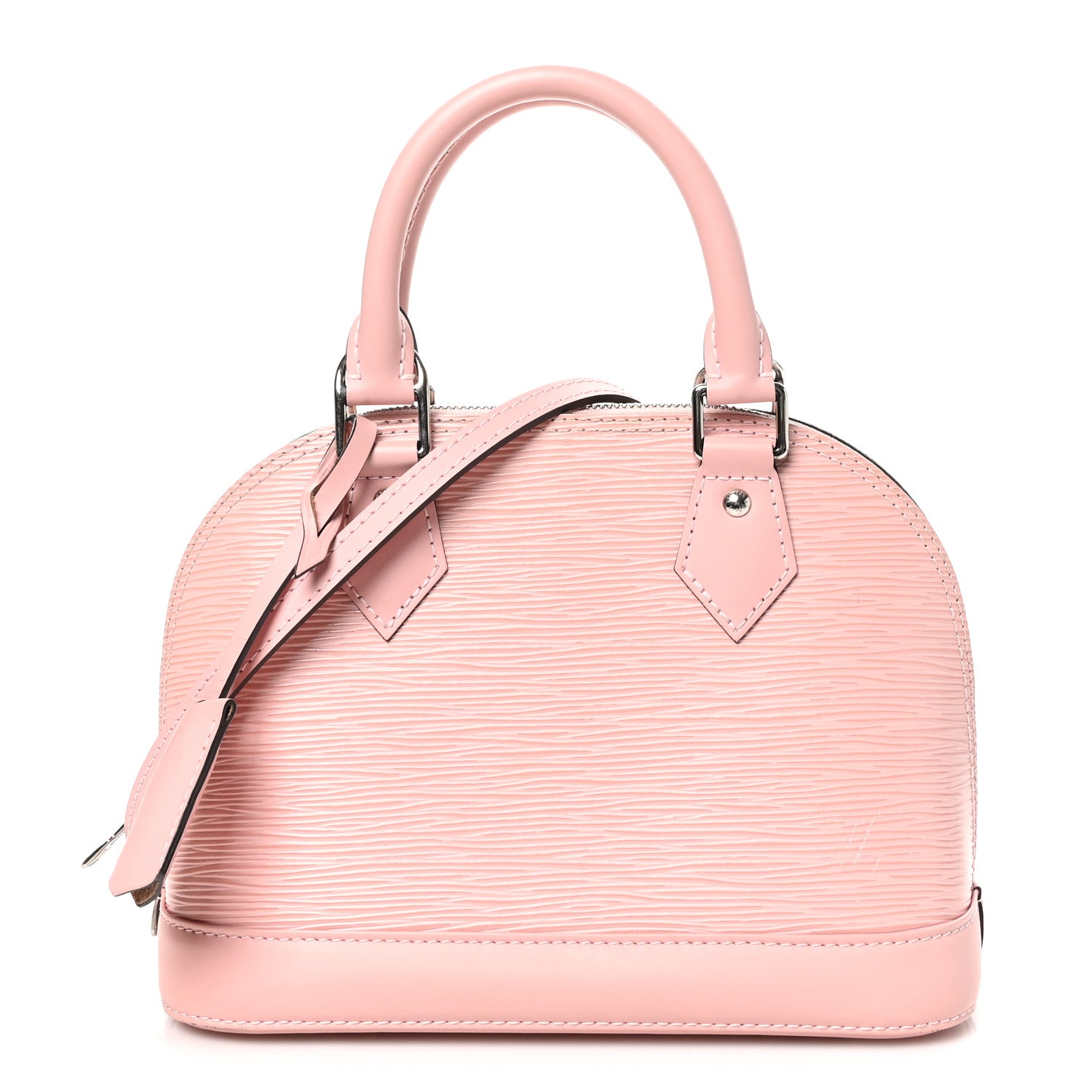 Louis Vuitton Epi Alma BB Rose Ballerine 1 of 8