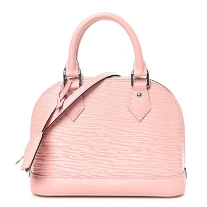 Louis Vuitton Epi Alma BB Rose Ballerine 1 of 8