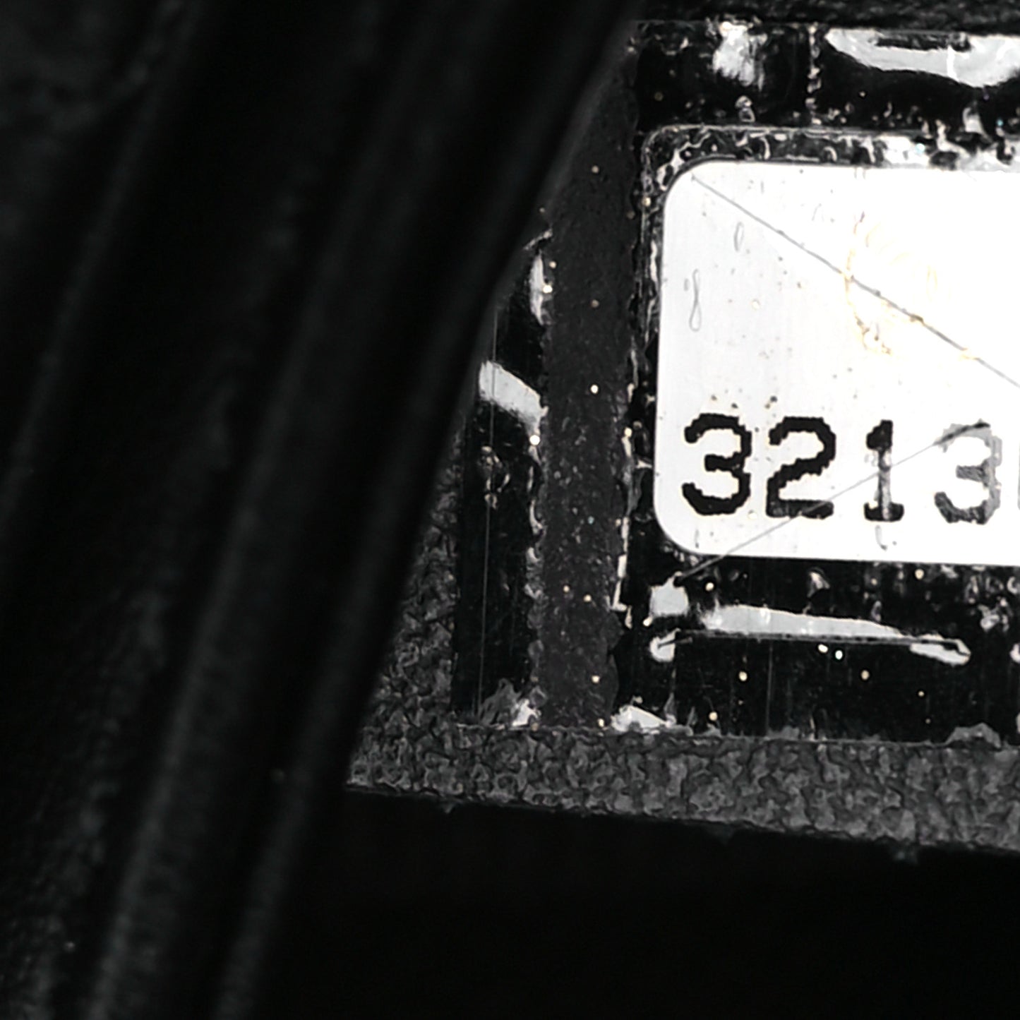 Calfskin Quilted CC Uniform Flap Belt Bag Black