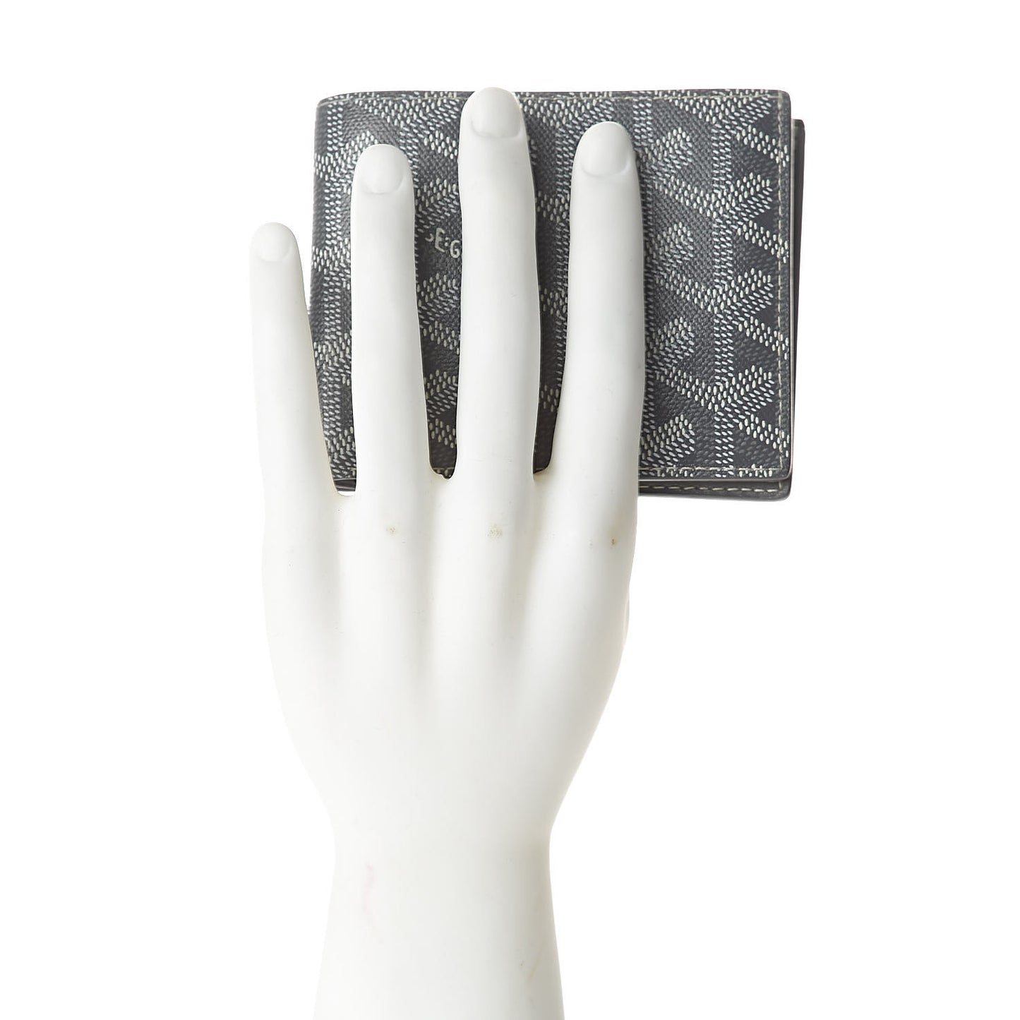 Goyardine Bi-Fold Victoire PM Wallet Grey