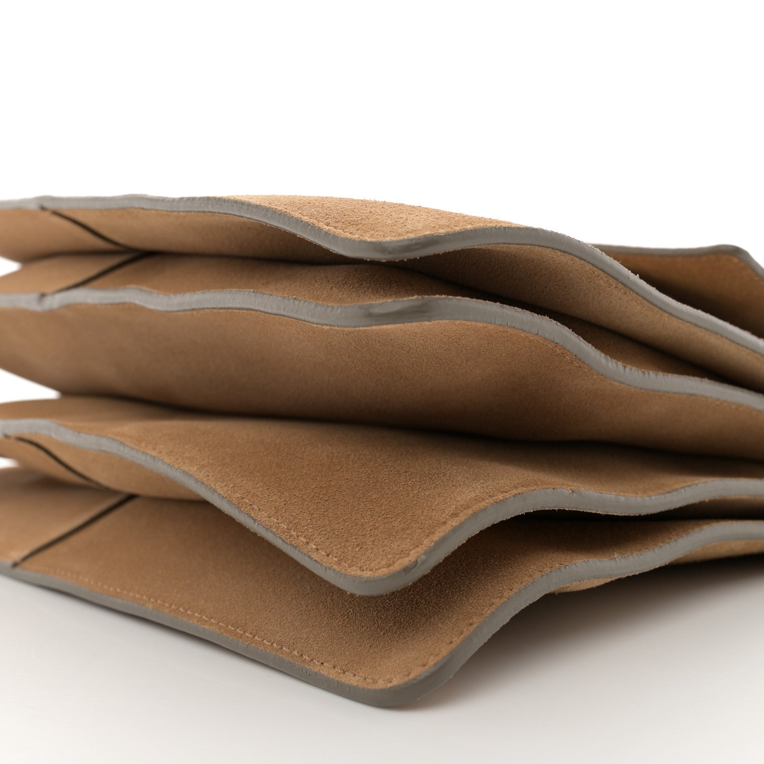 Chloe Snakeskin Suede Medium Faye Shoulder Bag Desert Beige 10 of 13