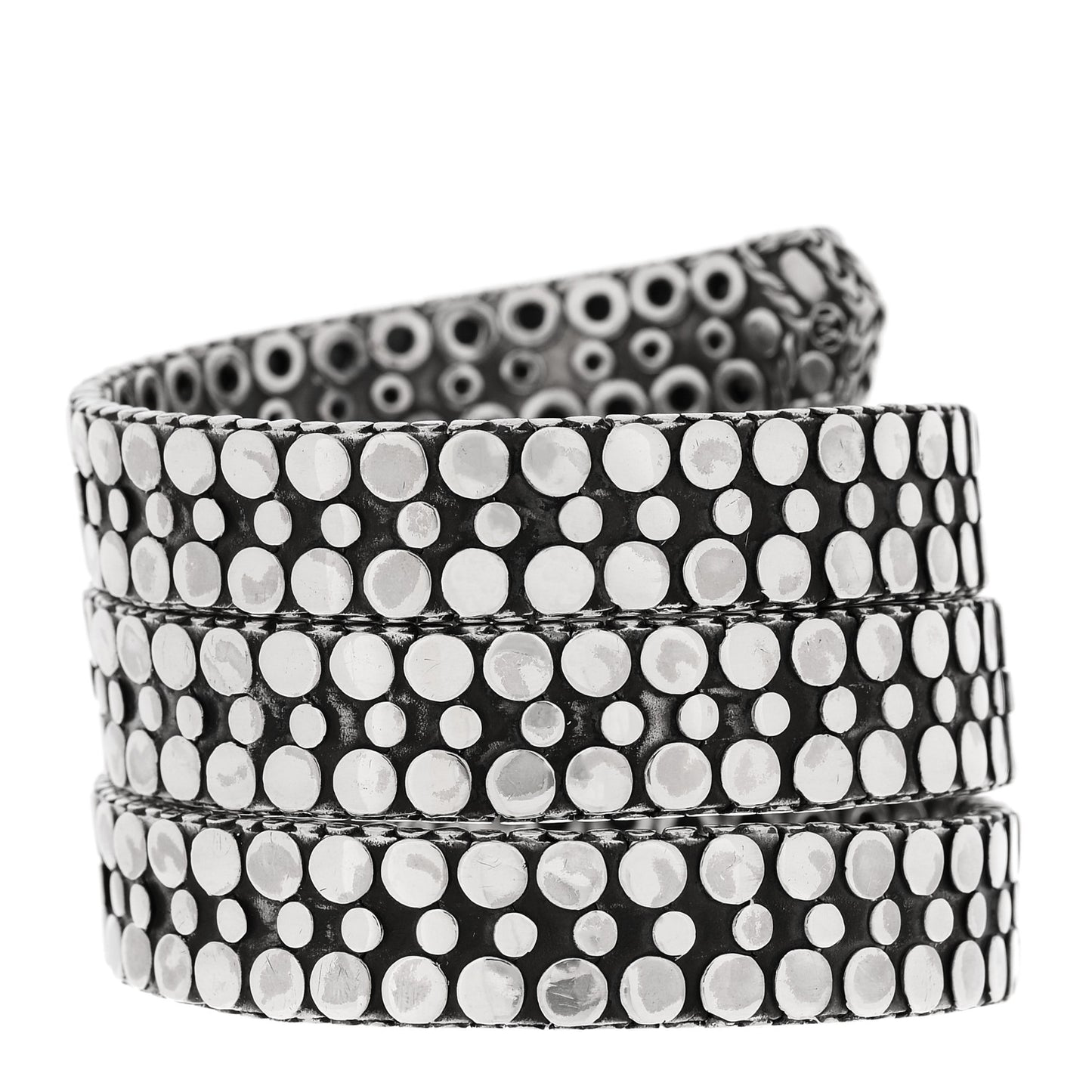 Sterling Silver Kali Dot Wrap Bracelet