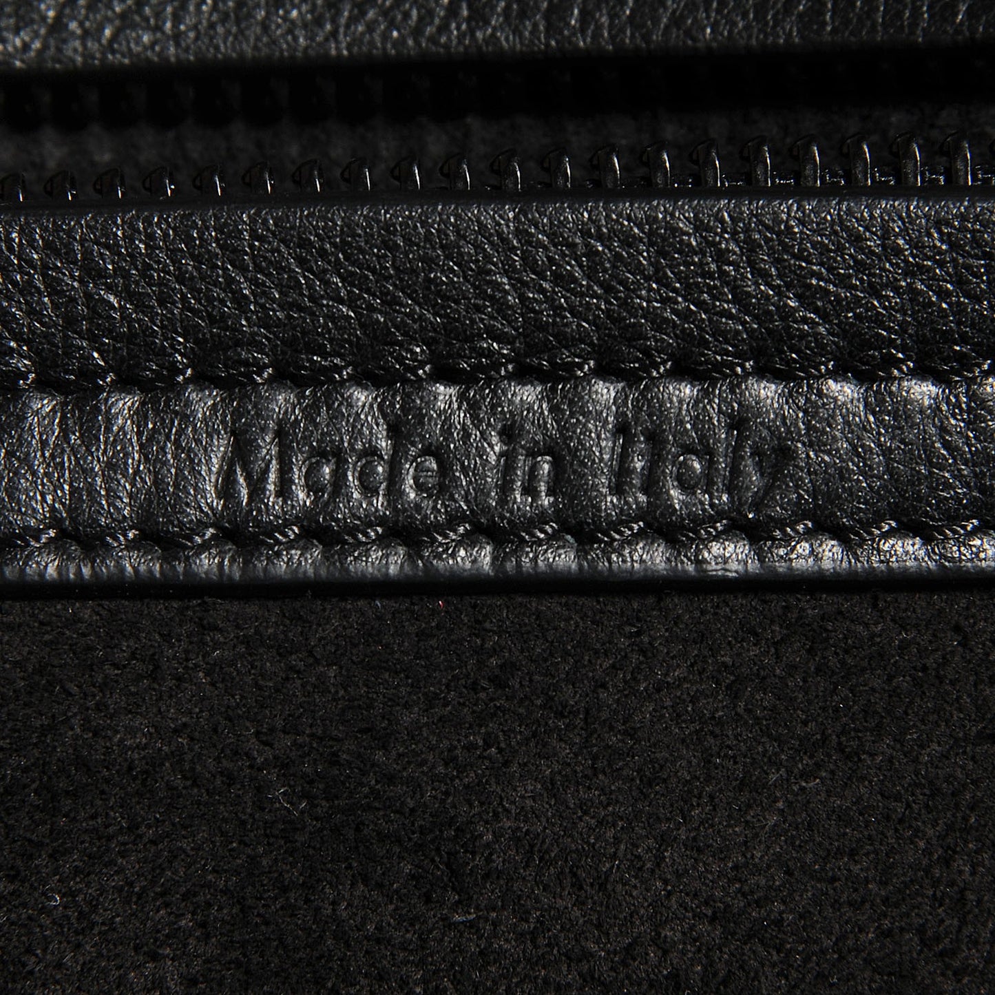 Supple Calfskin Medium Phantom Luggage Black