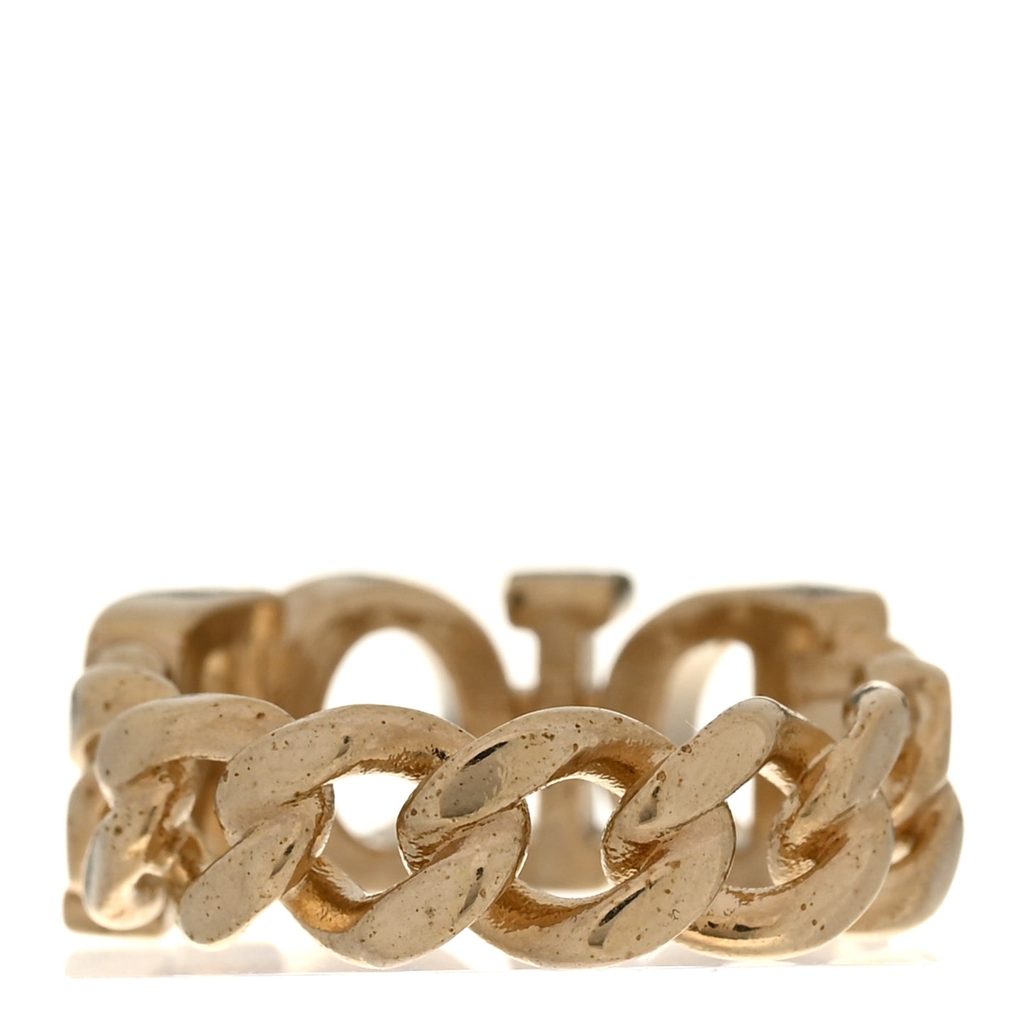 Metal Dio(r)evolution Chain Ring S Gold