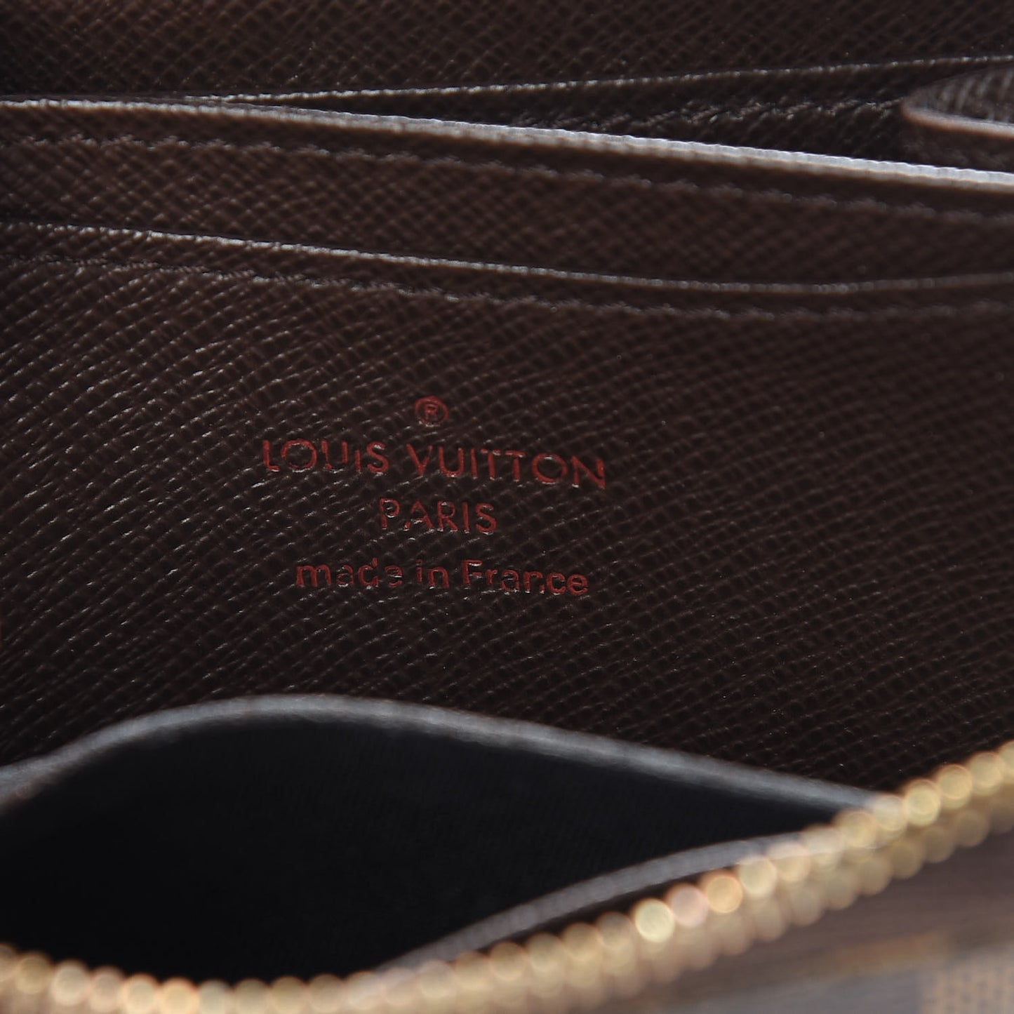 Damier Ebene Zippy Coin Purse