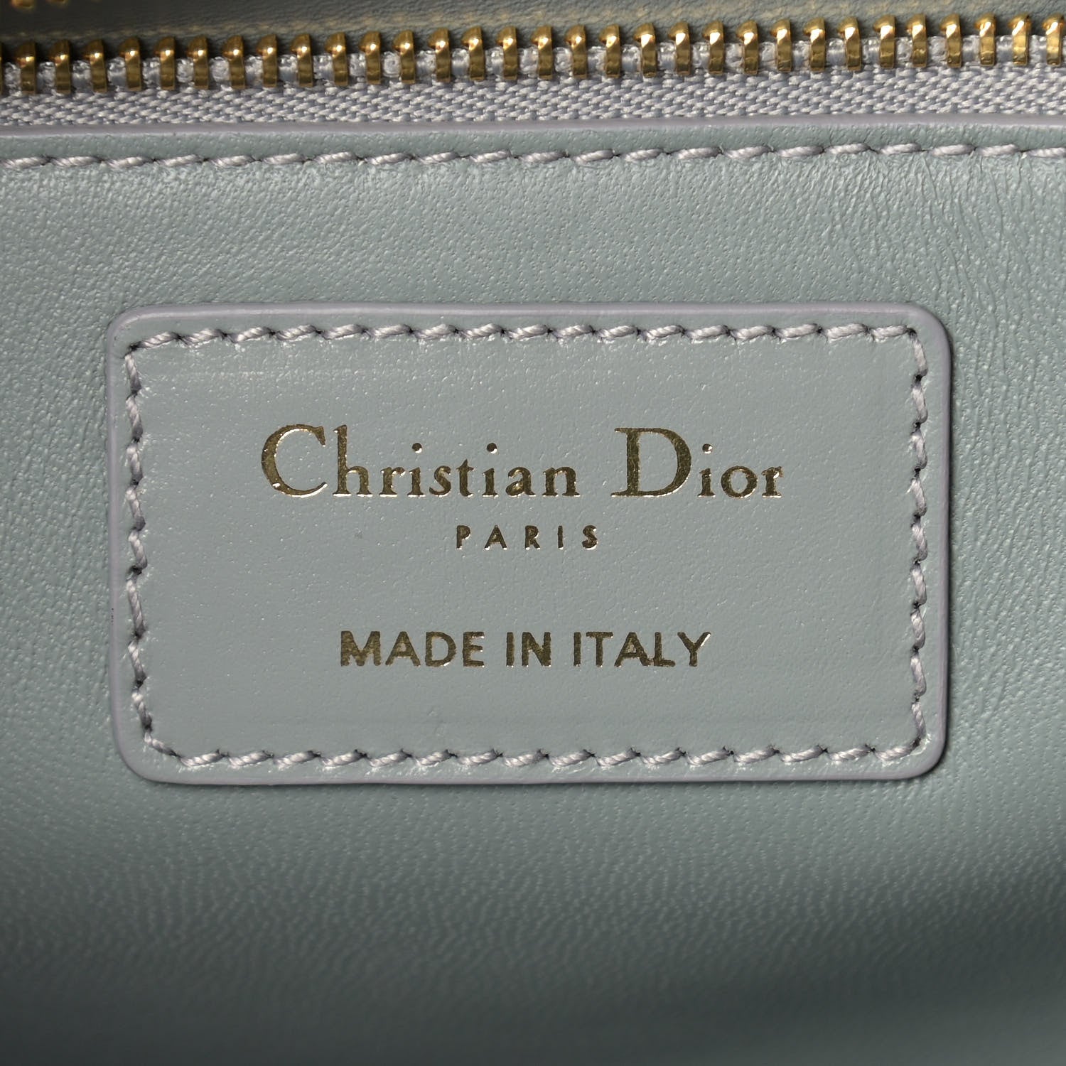 Christian Dior Smooth Calfskin 30 Montaigne Flap Bag Gray 6 of 13