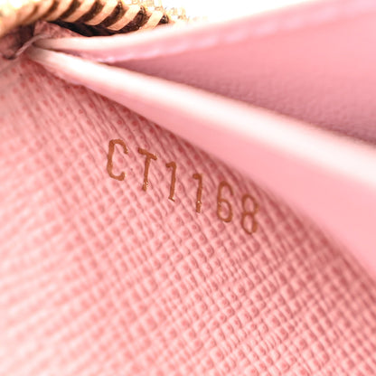Louis Vuitton Monogram Clemence Wallet Rose Ballerine 7 of 10