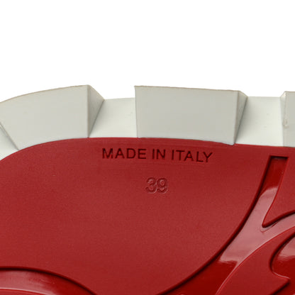 Christian Louboutin Nappa Spikita Cool Flats 39 Bianco 7 of 7