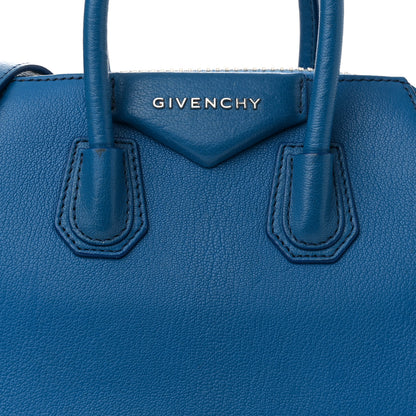 Givenchy Sugar Goatskin Mini Antigona Persian Blue 8 of 14