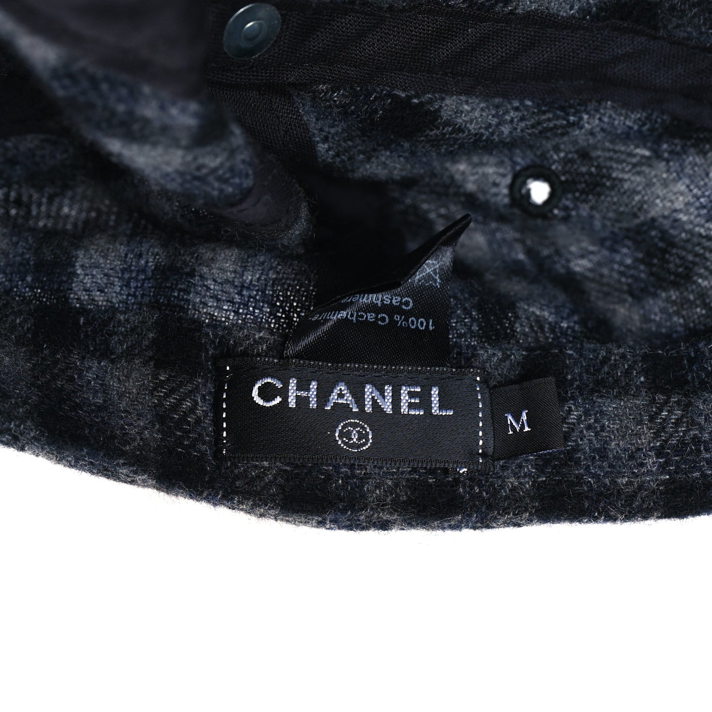 Cashmere CC Cap Hat M Black Navy