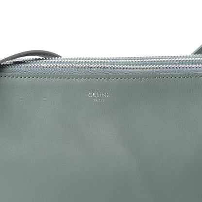 Celine Lambskin Large Trio Crossbody Bag Jade 8 of 8