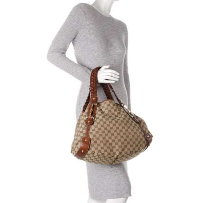 Gucci Monogram Medium Pelham Shoulder Bag Brown 2 of 7