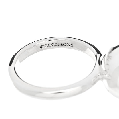 Tiffany Sterling Silver 12mm Hardwear Ball Ring 47 4 5 of 6