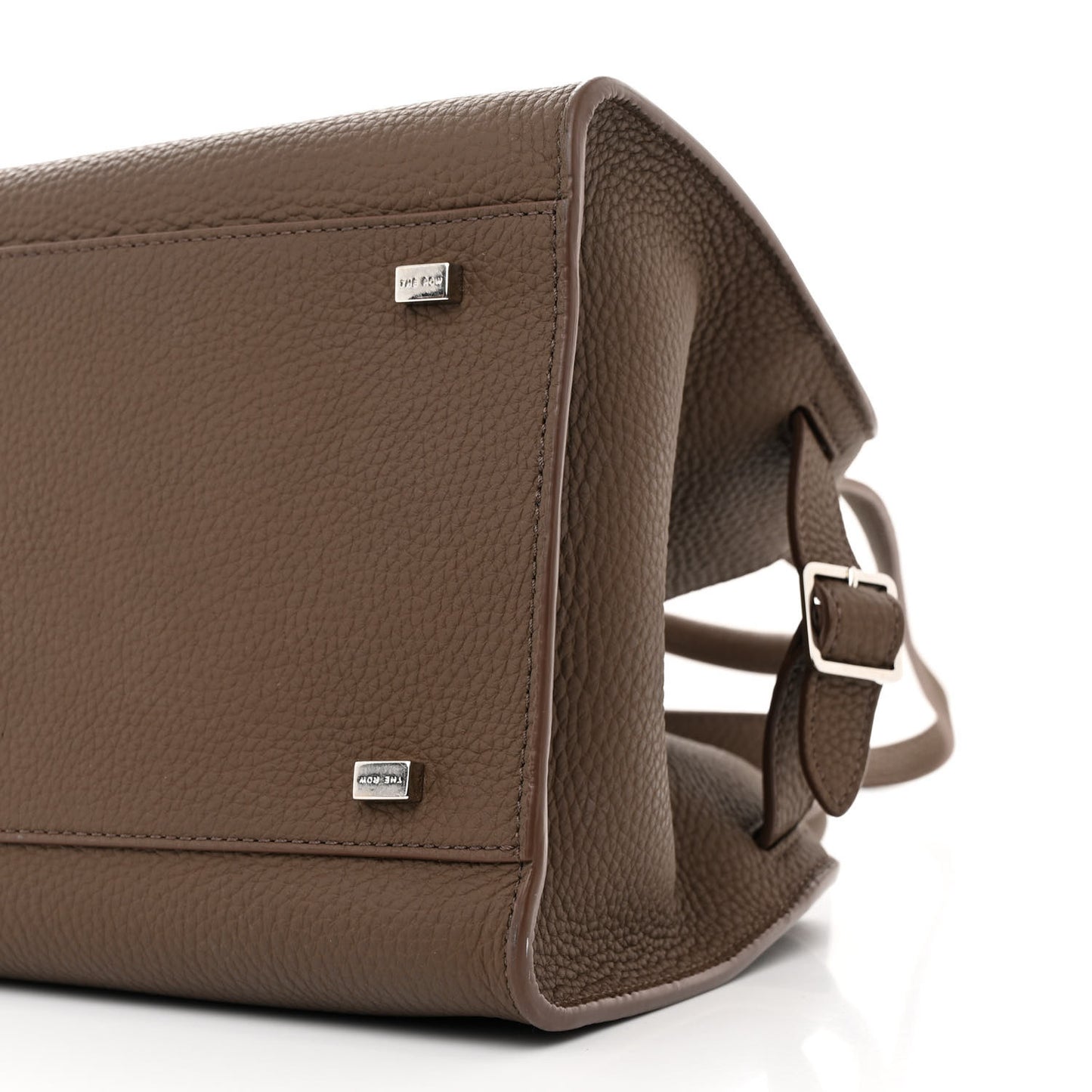 Grained Calfskin Soft Margaux 10 Bag Dark Olive