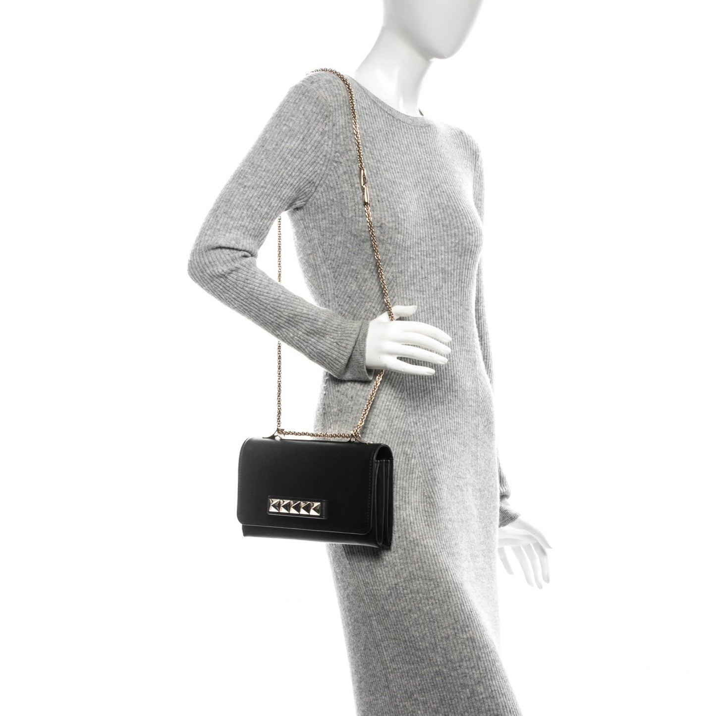 Nappa Va Va Voom Shoulder Bag Black