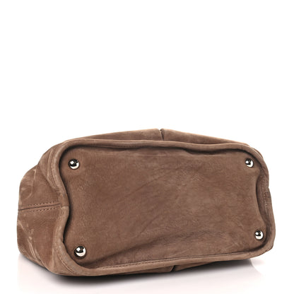 Chanel Ultra Soft Suede Calfskin Natural Beauty Tote Brown 4 of 10