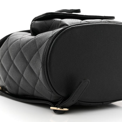 Chanel Caviar Quilted Backpack Bag Black 10 of 10