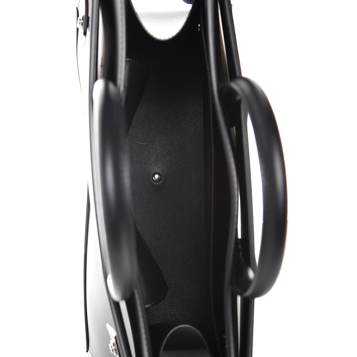 Givenchy Smooth Calfskin Medium Horizon Satchel Black 6 of 7